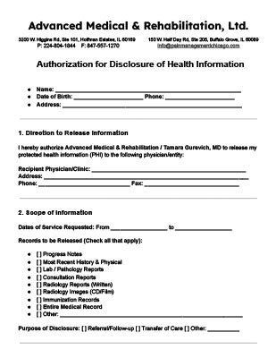 Health-Information-Release-Request